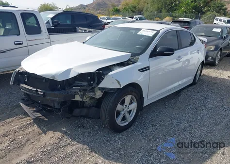 2015 Kia Optima Lx z USA, uszkodzony, nr VIN KNAGM4A7XF5661386